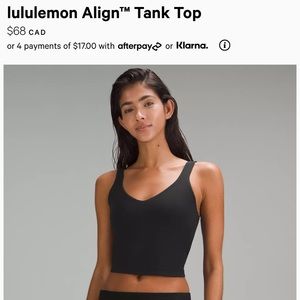 Lululemon Align Tank
